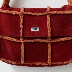 Free people patched messanger bag 🤍